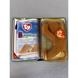 Vintage Ty McDonald's Legends Humphrey‎ Camel Beanie Baby Plush 2000 NIP Toy